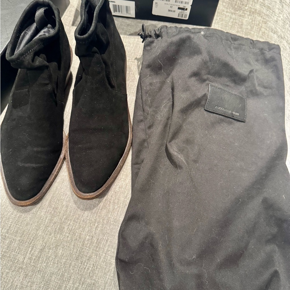 *SOLD* Alexander Wang Black Ankle Booties